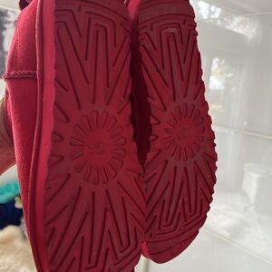UGG | Shoes | Ugg Ultra Mini Red Boots 8 | Poshmark
